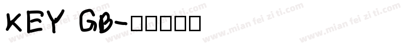 KEY GB字体转换